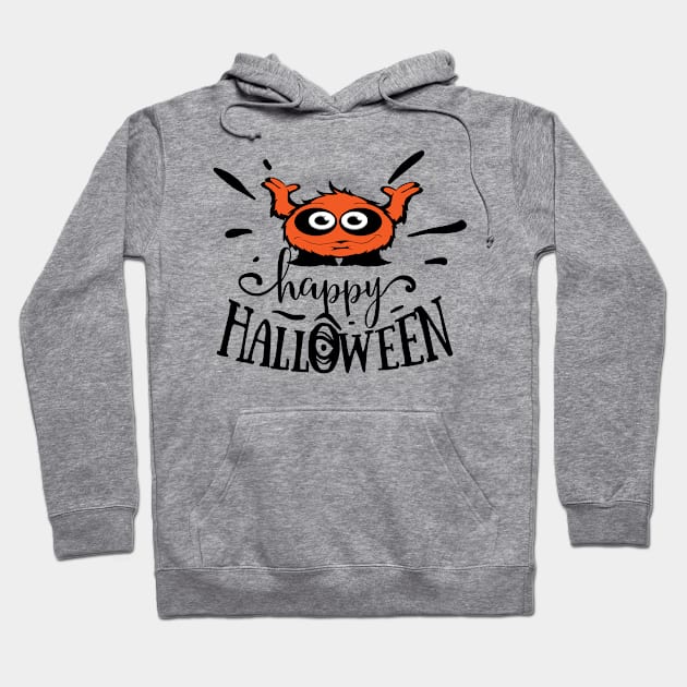 Pumpkin Halloween Witch Party Costume Gift Hoodie by DHdesignerPublic